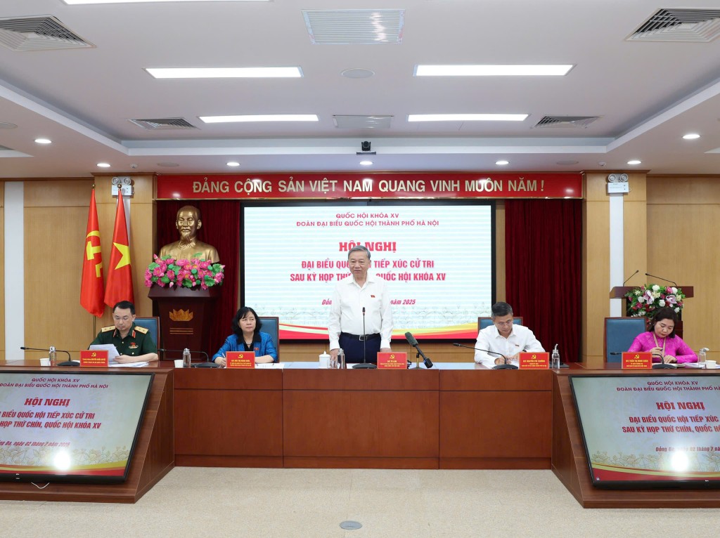Tổng Bí thư Tô Lâm tiếp xúc cử tri Hà Nội- Ảnh 7.