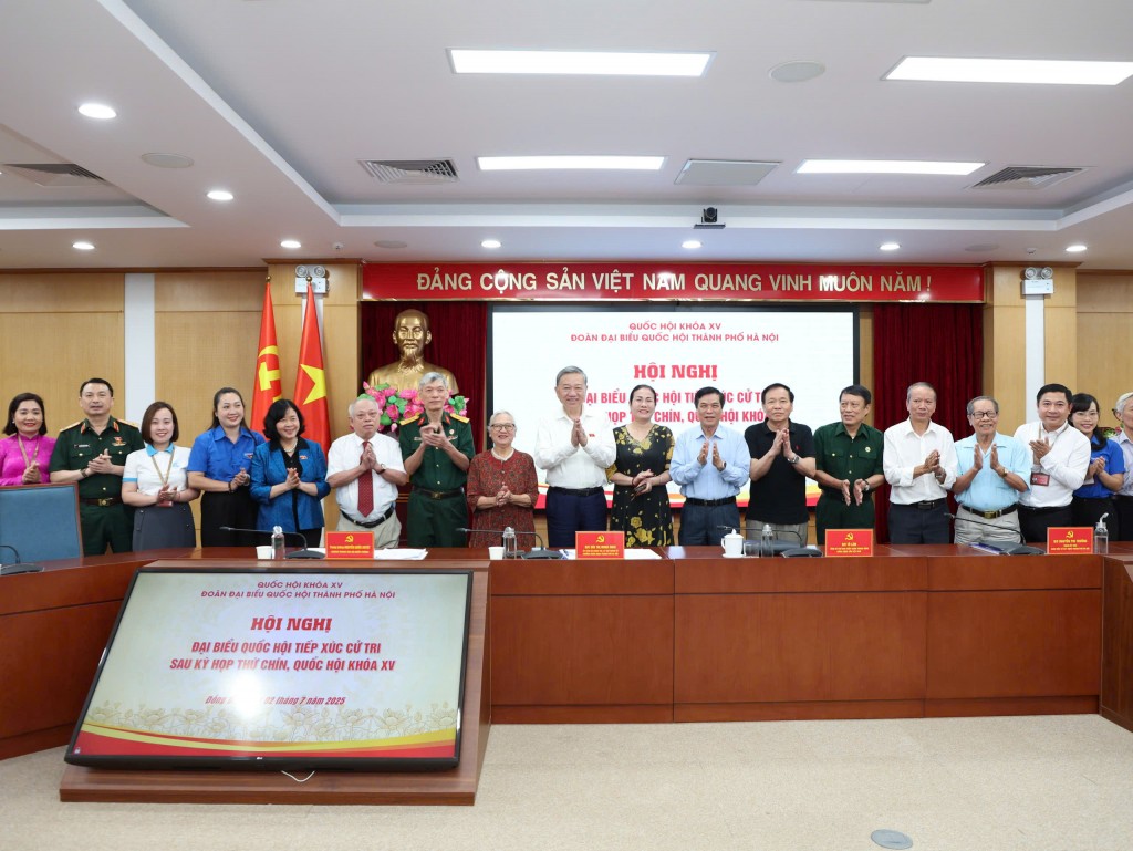 Tổng Bí thư Tô Lâm tiếp xúc cử tri Hà Nội- Ảnh 9.