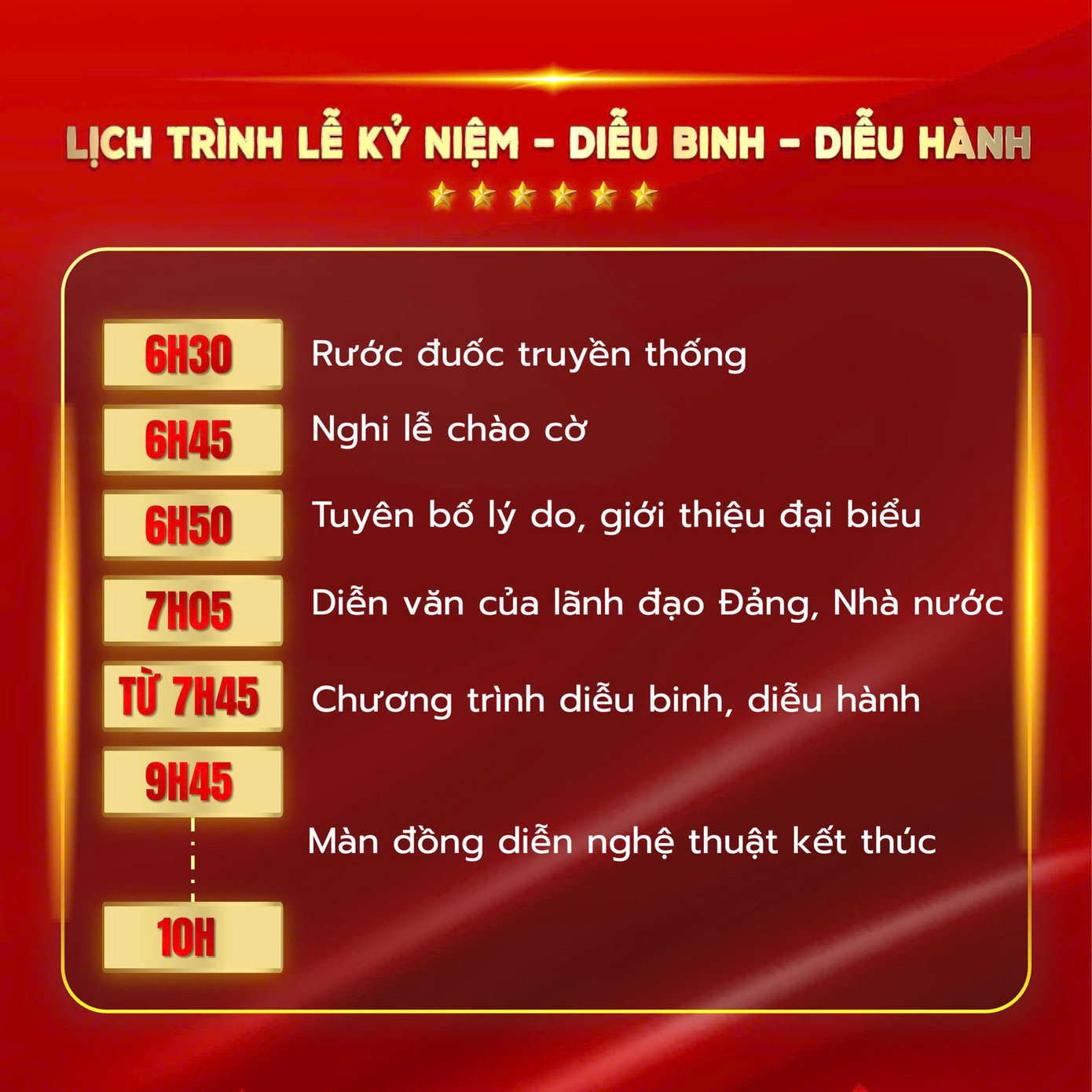 Lịch trình chi tiết Lễ diễu binh, diễu hành; danh sách các điểm bắn pháo hoa kỷ niệm 80 năm Quốc khánh 02/9/2025- Ảnh 3.