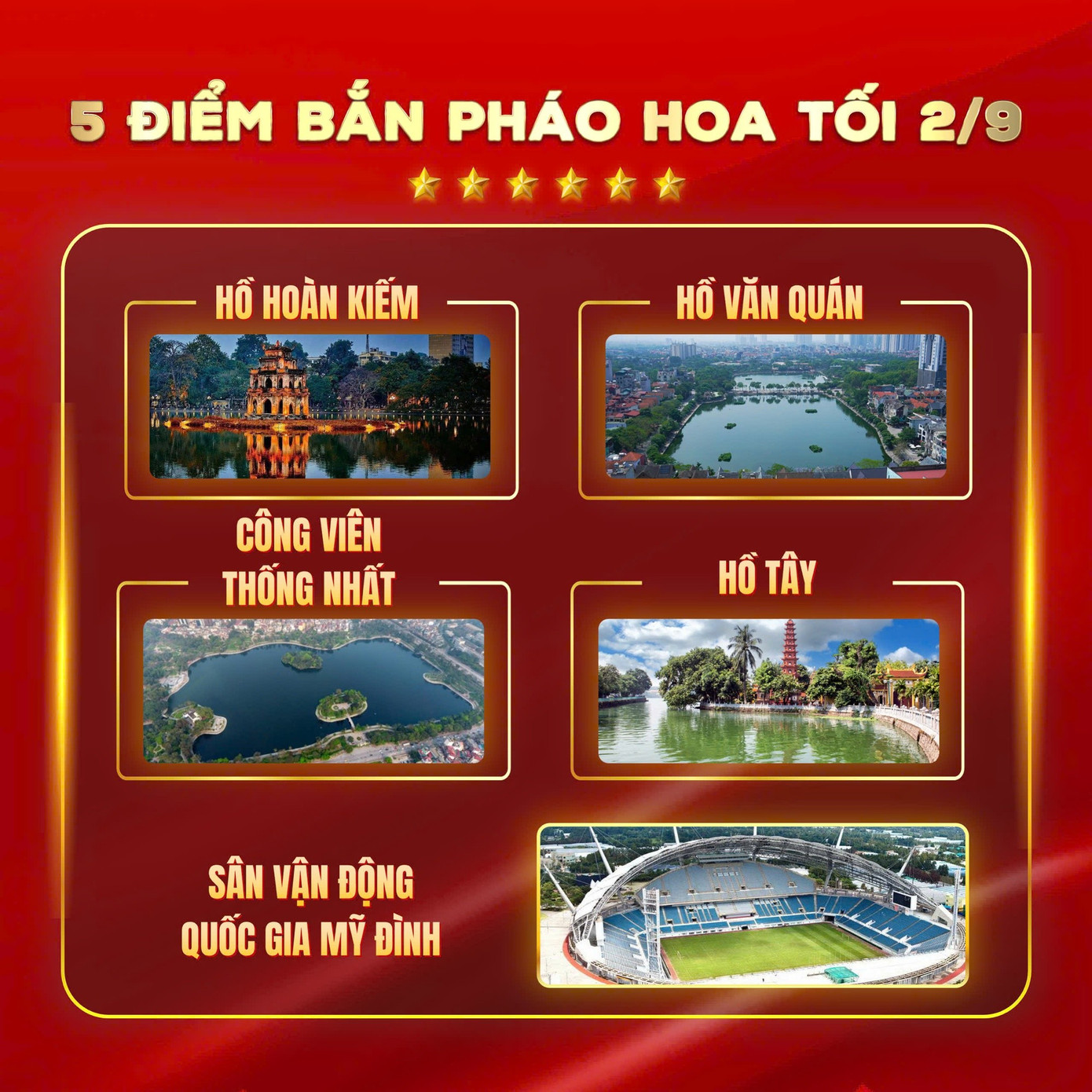Lịch trình chi tiết Lễ diễu binh, diễu hành; danh sách các điểm bắn pháo hoa kỷ niệm 80 năm Quốc khánh 02/9/2025- Ảnh 6.