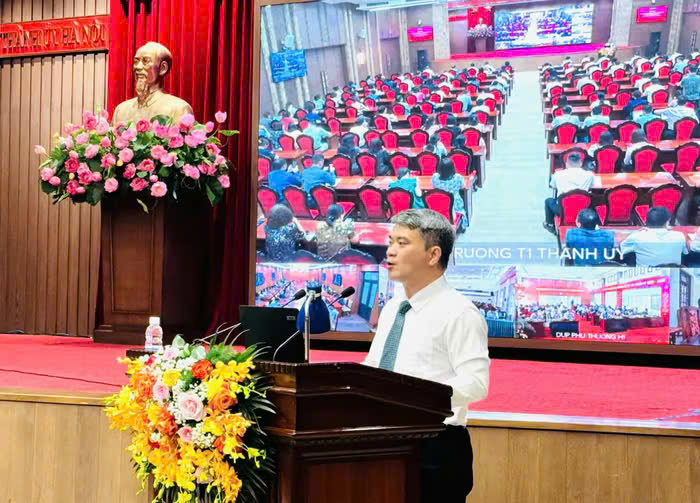 Xã Phú Nghĩa tham dự quán triệt Nghị quyết số 66-NQ/TW về xây dựng, thi hành pháp luật- Ảnh 4.