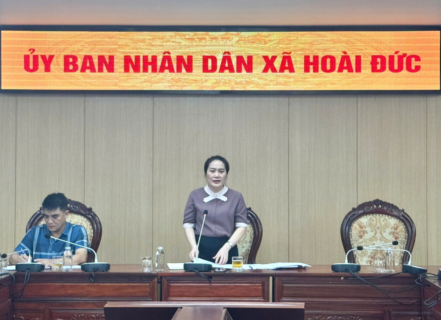 Hoài Đức tổ chức hội nghị triển khai hoạt động các điểm “Bình dân học vụ số lưu động” trên địa bàn xã- Ảnh 6.