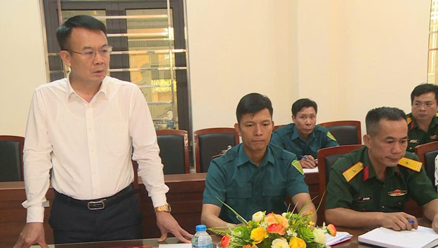 Ban Thường vụ Đảng ủy xã Hát Môn tổ chức Hội nghị làm việc với Đảng ủy, Chỉ huy Ban Chỉ huy phòng thủ khu vực 2 (PTKV) – Phúc Thọ về nhiệm vụ quốc phòng, công tác quân sự- Ảnh 3.