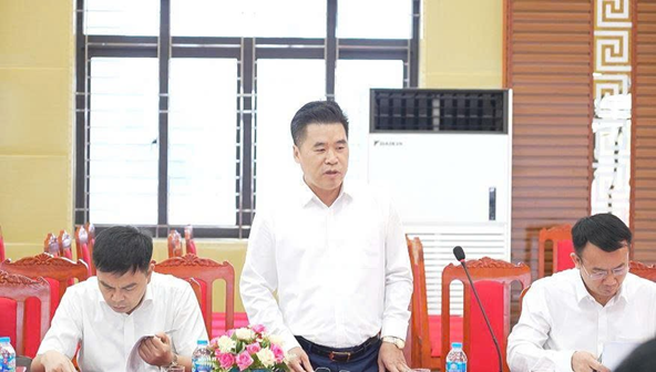 Đồng chí Nguyễn Mạnh Quyền –Phó Chủ tịch UBND thành phố Hà Nội làm việc về tháo gỡ một số khó khăn, tồn tại trên địa bàn xã Hát Môn- Ảnh 3.