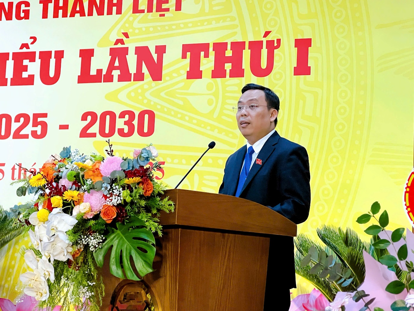 Đại hội Đại biểu Đảng bộ phường Thanh Liệt lần thứ I, nhiệm kỳ 2025 – 2030: Vững vàng niềm tin, bứt phá vươn lên, xây dựng Thanh Liệt phát triển bền vững- Ảnh 4.