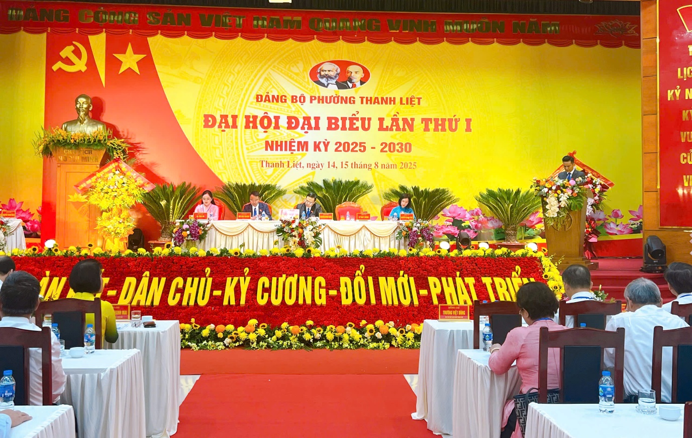 Đại hội Đại biểu Đảng bộ phường Thanh Liệt lần thứ I, nhiệm kỳ 2025 – 2030: Vững vàng niềm tin, bứt phá vươn lên, xây dựng Thanh Liệt phát triển bền vững- Ảnh 8.