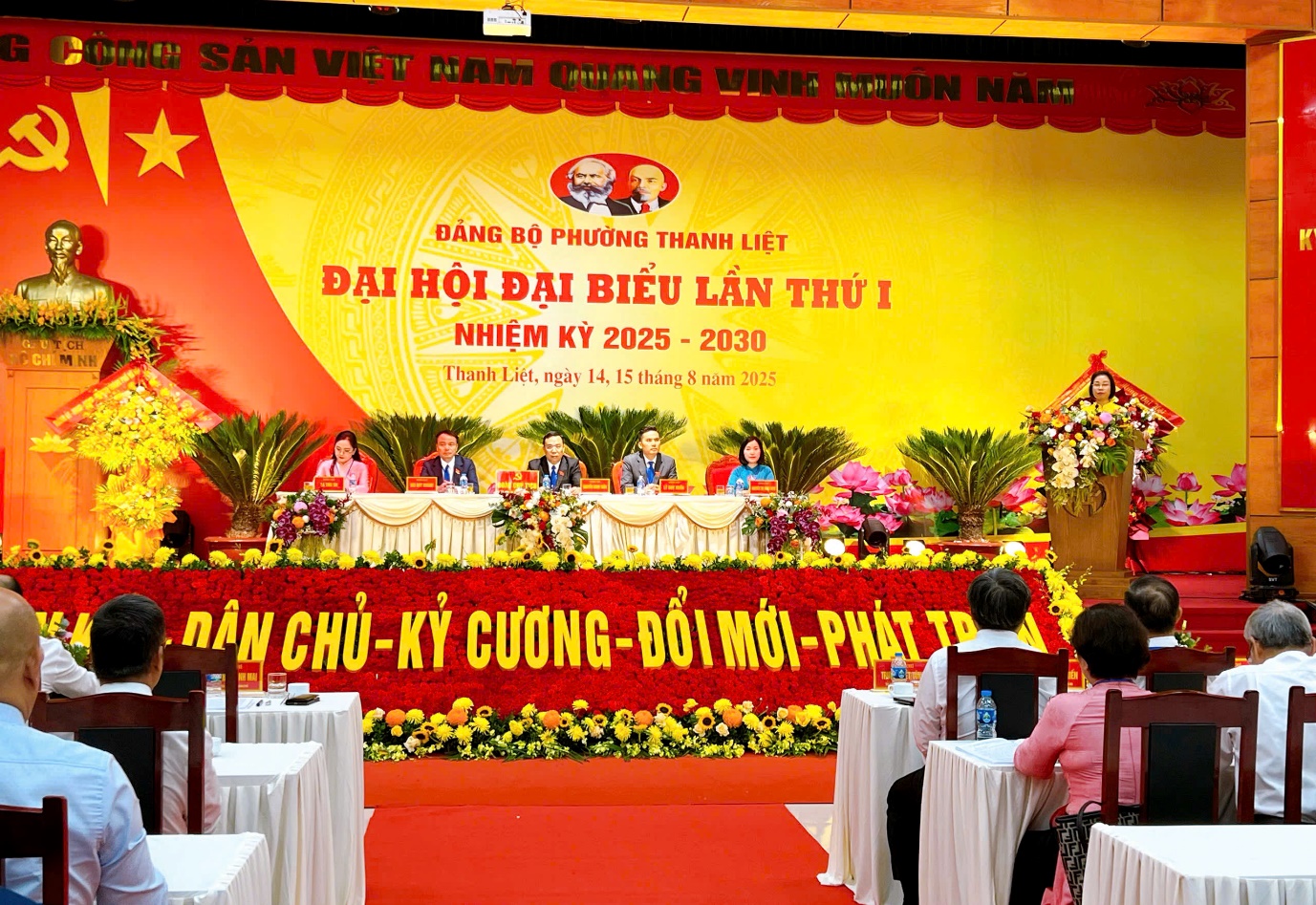 Đại hội Đại biểu Đảng bộ phường Thanh Liệt lần thứ I, nhiệm kỳ 2025 – 2030: Vững vàng niềm tin, bứt phá vươn lên, xây dựng Thanh Liệt phát triển bền vững- Ảnh 10.