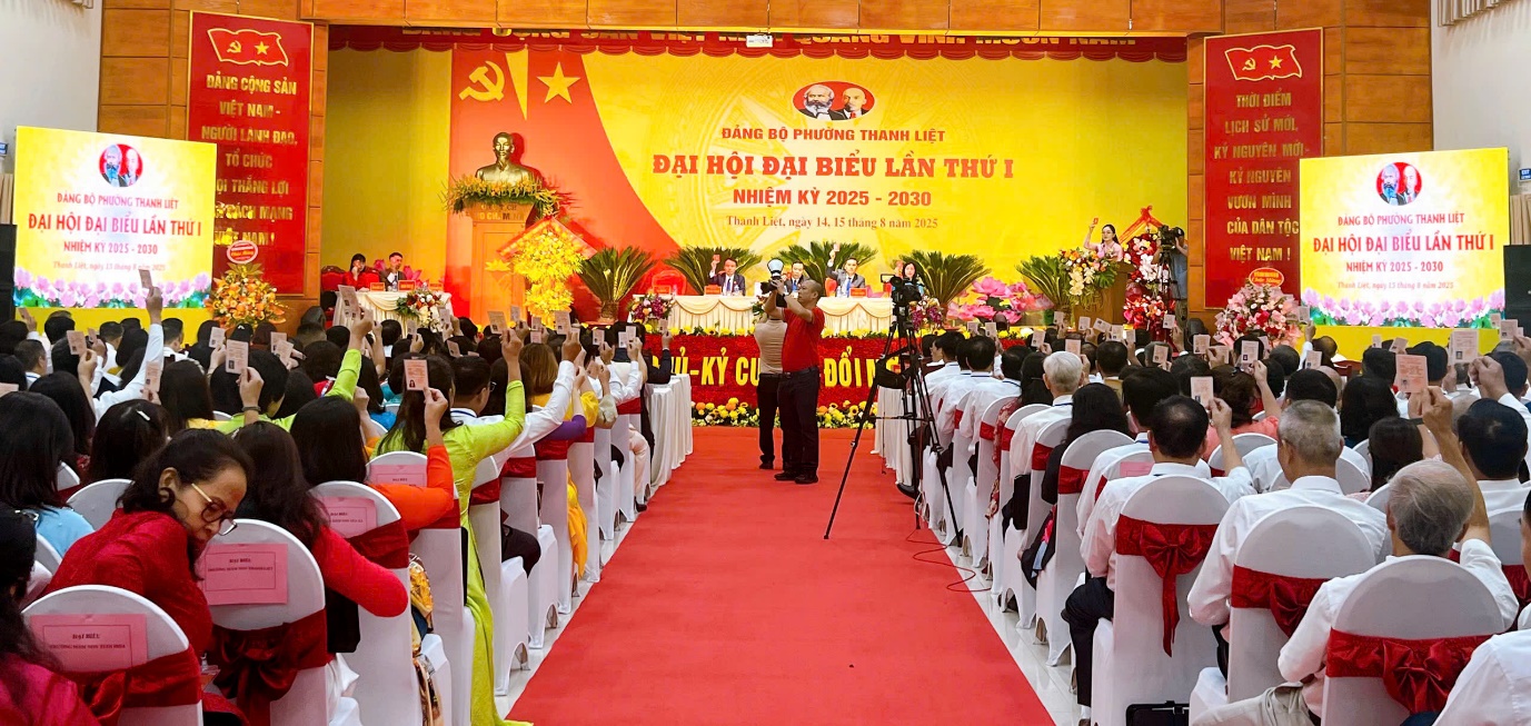 Đại hội Đại biểu Đảng bộ phường Thanh Liệt lần thứ I, nhiệm kỳ 2025 – 2030: Vững vàng niềm tin, bứt phá vươn lên, xây dựng Thanh Liệt phát triển bền vững- Ảnh 12.