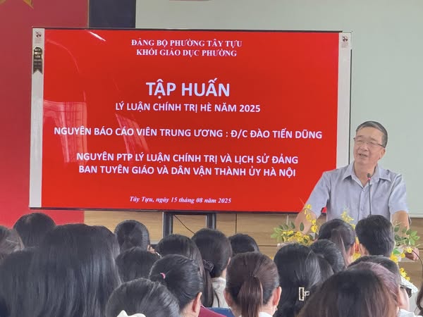 Hội nghị bồi dưỡng, tập huấn lý luận chính trị hè 2025 - Ảnh 1.