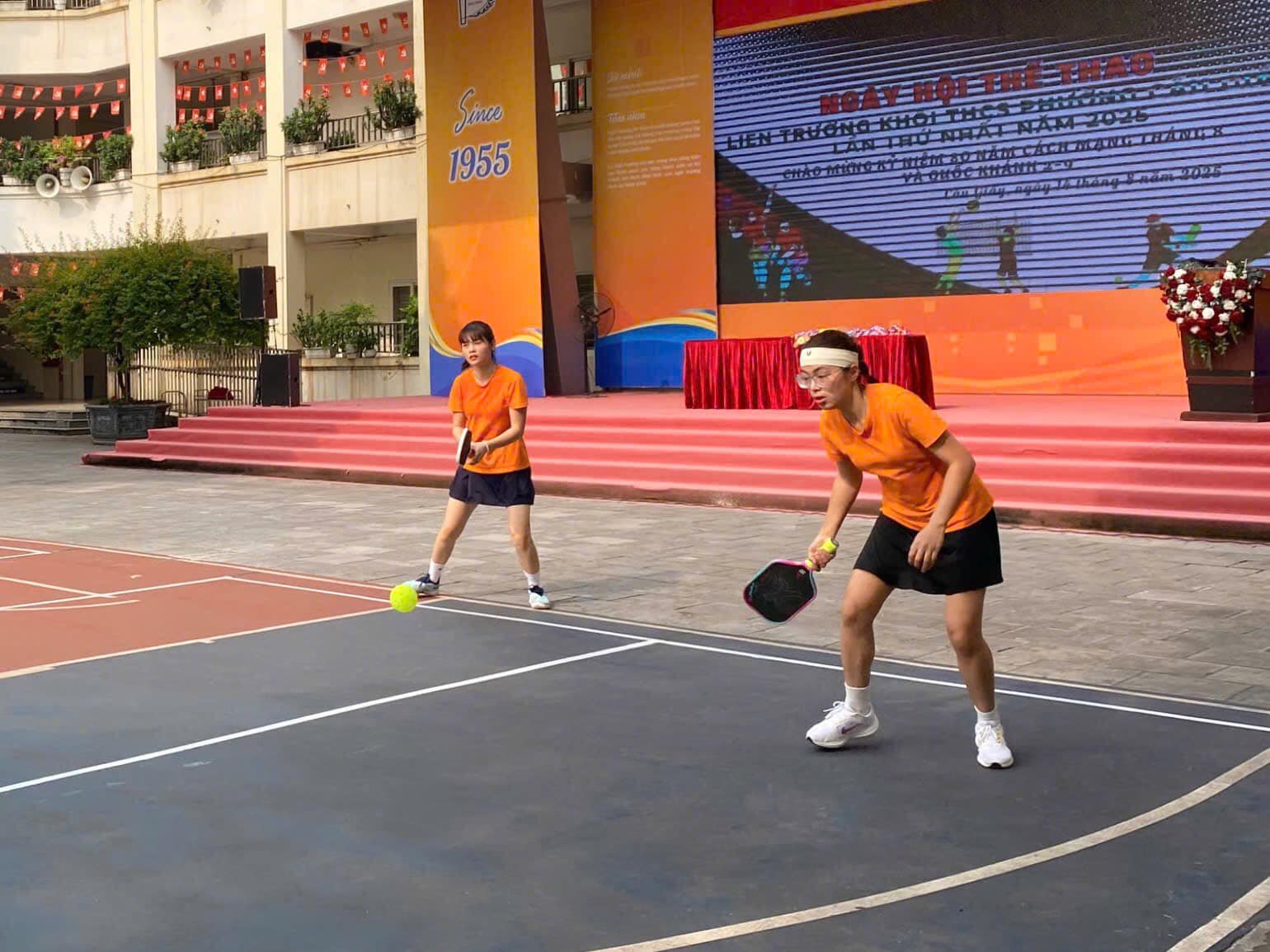 NGÀY HỘI THỂ THAO LIÊN TRƯỜNG KHỐI THCS PHƯỜNG CẦU GIẤY LẦN THỨ NHẤT NĂM 2025- Ảnh 12.