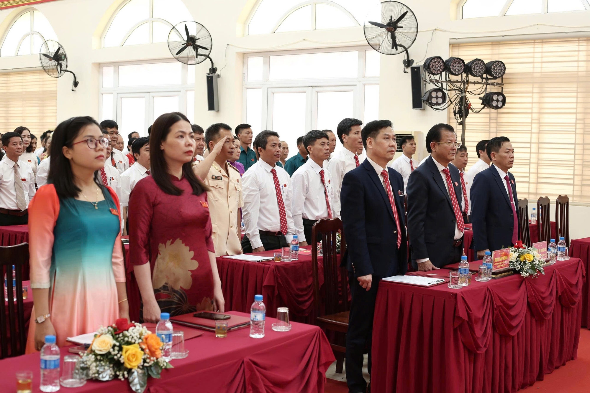 Đại hội đại biểu Đảng bộ xã Ứng Thiên lần thứ I tiến hành phiên trù bị- Ảnh 3.