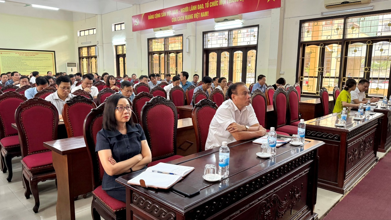 HỘI NGHỊ TIẾP SÓNG TRIỂN KHAI NGHỊ QUYẾT 66 CỦA BỘ CHÍNH TRỊ- Ảnh 1.
