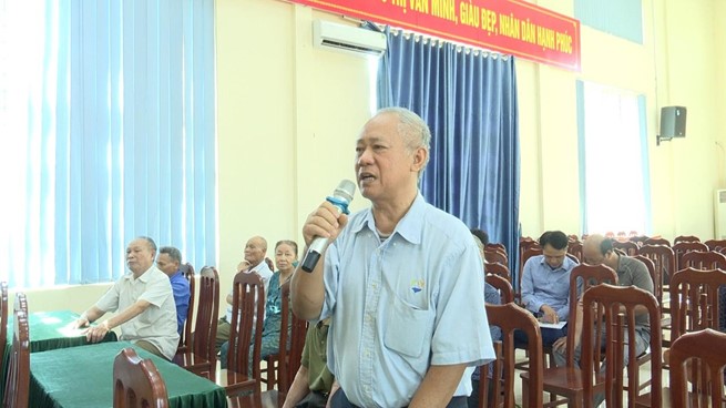 Tổ Đại biểu HĐND xã Sơn Đồng số 3 tiếp xúc cử tri sau Kỳ họp thứ Hai, HĐND xã khóa XX- Ảnh 4.