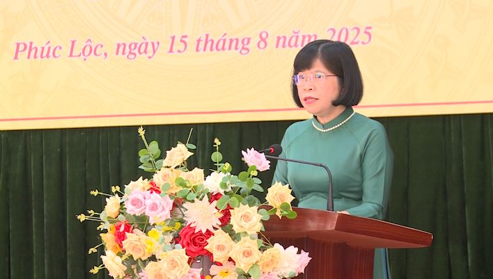 Hội nghị tổng kết công tác Đại hội đại biểu Đảng bộ xã Phúc Lộc lần thứ I, nhiệm kỳ 2025-2030- Ảnh 4.