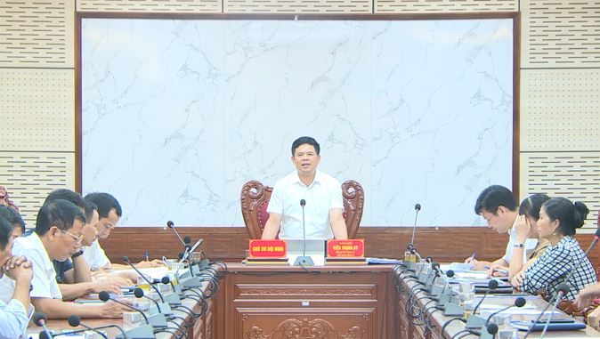 UBND xã Phúc Thọ làm việc với Phòng Kinh tế về một số nhiệm vụ trọng tâm- Ảnh 1.