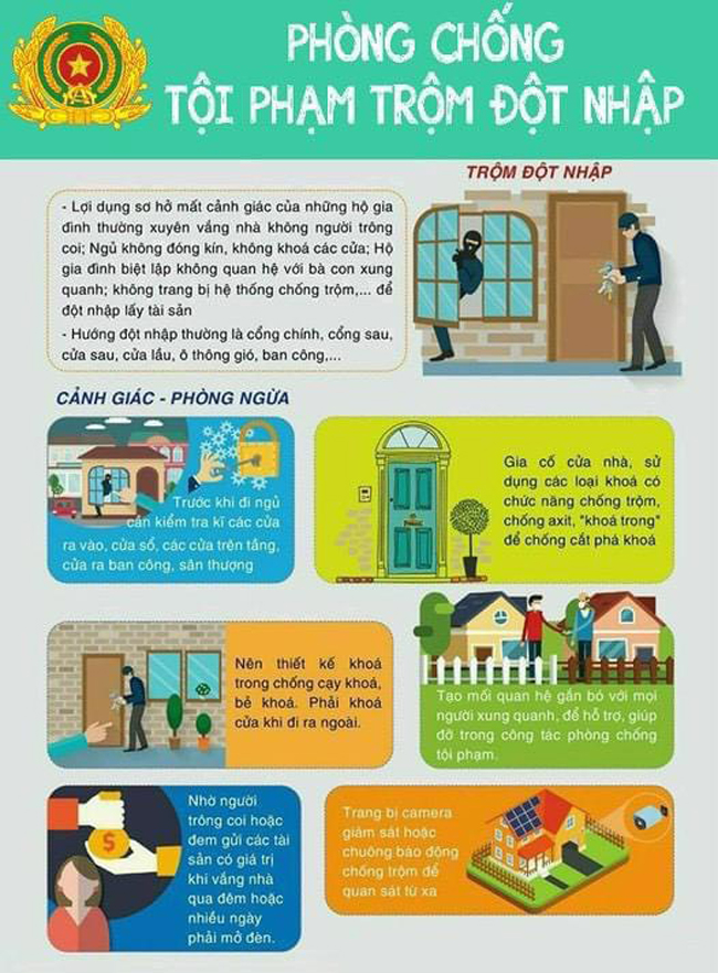  Chủ động phòng, chống tội phạm trộm cắp tài sản- Ảnh 1.