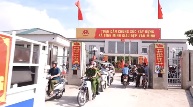 Công an xã Bình Minh tổ chức lễ ra quân mở đợt cao điểm tấn công, trấn áp tội phạm, bảo đảm an ninh, trật tự- Ảnh 3.