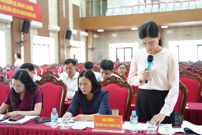 TỔNG DUYỆT CHƯƠNG TRÌNH ĐẠI HỘI ĐẠI BIỂU ĐẢNG BỘ XÃ HẠ BẰNG LẦN THỨ I, NHIỆM KỲ 2025 – 2030- Ảnh 5.