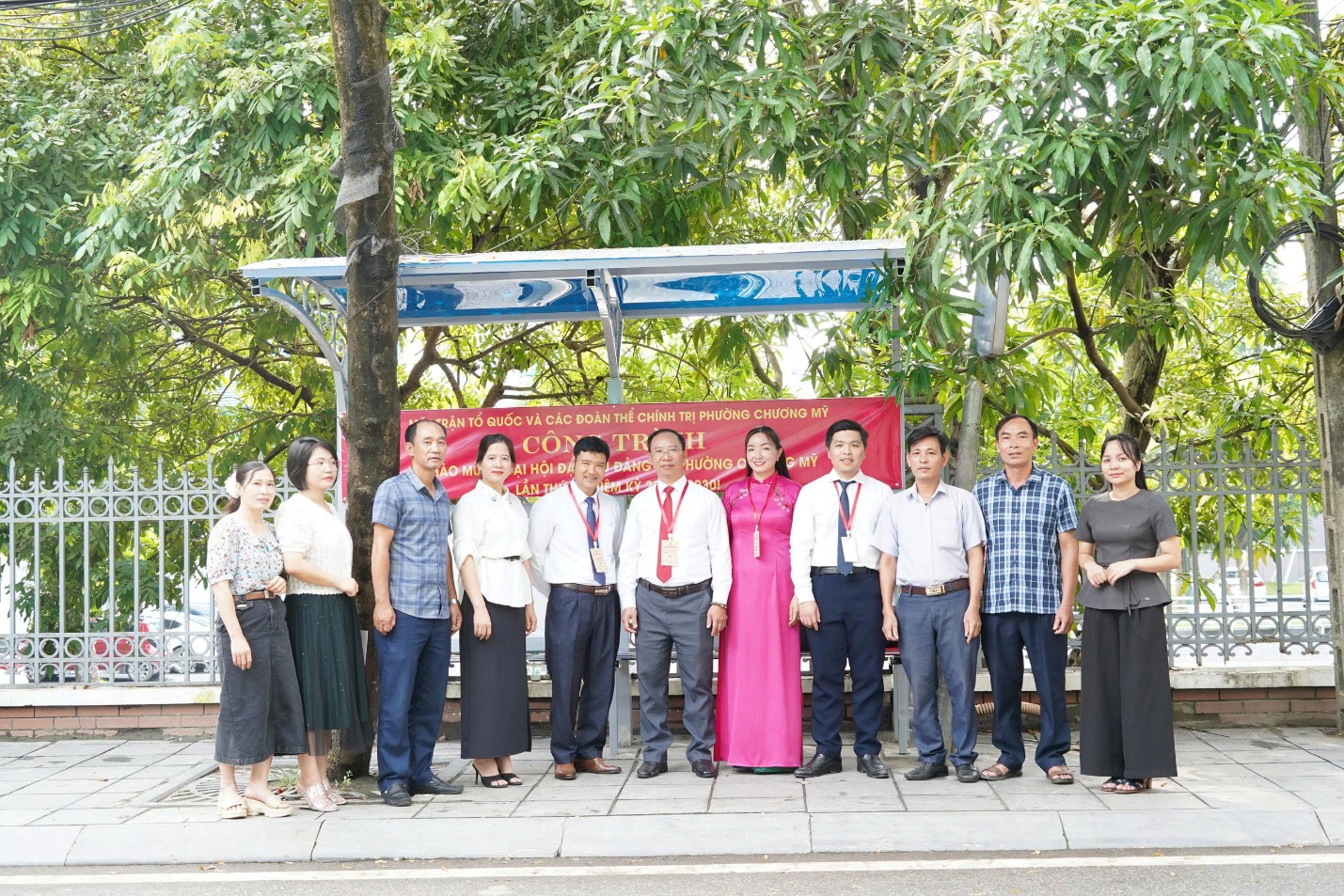 Mặt trận tổ quốc và các đoàn thể chính trị phường Chương Mỹ thực hiện nhiều công trình, phần việc ý nghĩa chào mừng  thành công Đại hội Đảng bộ phường lần thứ I, nhiệm kỳ 2025 -2030- Ảnh 1.