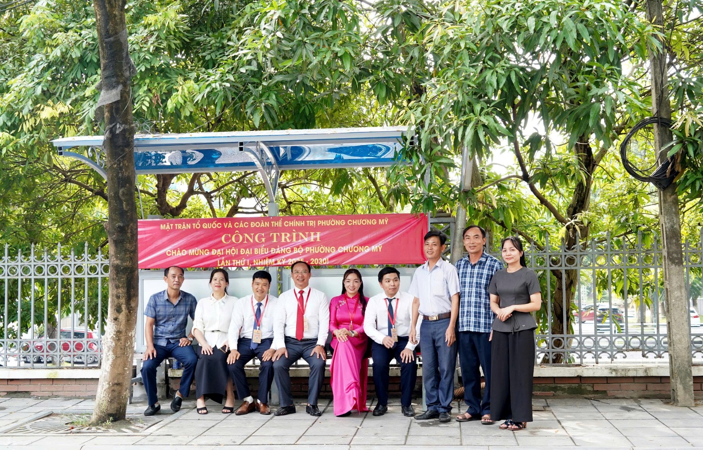 Mặt trận tổ quốc và các đoàn thể chính trị phường Chương Mỹ thực hiện nhiều công trình, phần việc ý nghĩa chào mừng  thành công Đại hội Đảng bộ phường lần thứ I, nhiệm kỳ 2025 -2030- Ảnh 2.