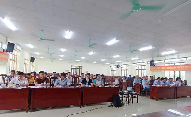 Phòng giao dịch Ngân hàng Chính sách xã hội Ba Vì tổ chức Hội nghị Tập huấn công tác ủy thác cho vay giữa Ngân hàng Chính sách xã hội và các tổ chức chính trị - xã hội- Ảnh 2.