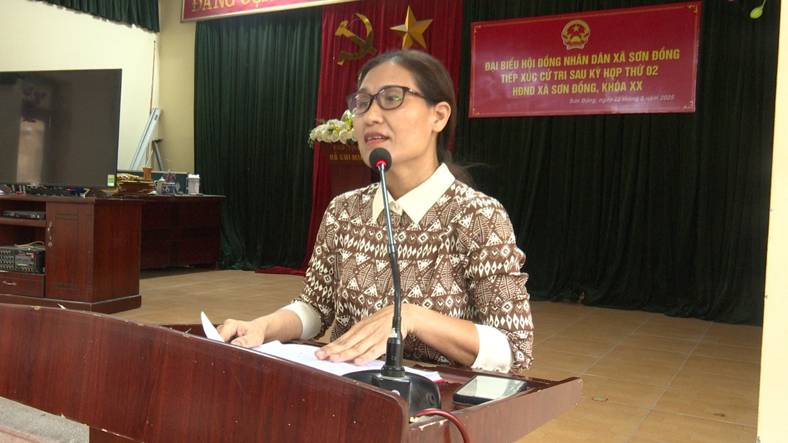 Tổ Đại biểu số 4, HĐND xã Sơn Đồng tiếp xúc cử tri tại Nhà văn hóa thôn 2, xã Song Phương (cũ)- Ảnh 8.