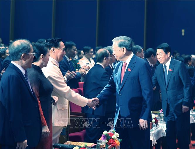 Lãnh đạo Đảng, Nhà nước dự Lễ kỷ niệm 80 năm Ngày truyền thống Công an nhân dân Việt Nam- Ảnh 6.