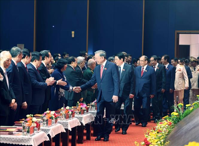Lãnh đạo Đảng, Nhà nước dự Lễ kỷ niệm 80 năm Ngày truyền thống Công an nhân dân Việt Nam- Ảnh 8.