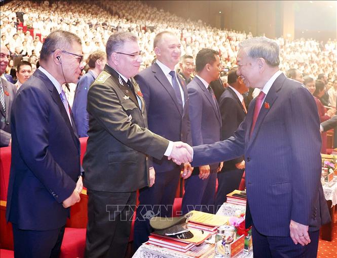 Lãnh đạo Đảng, Nhà nước dự Lễ kỷ niệm 80 năm Ngày truyền thống Công an nhân dân Việt Nam- Ảnh 3.