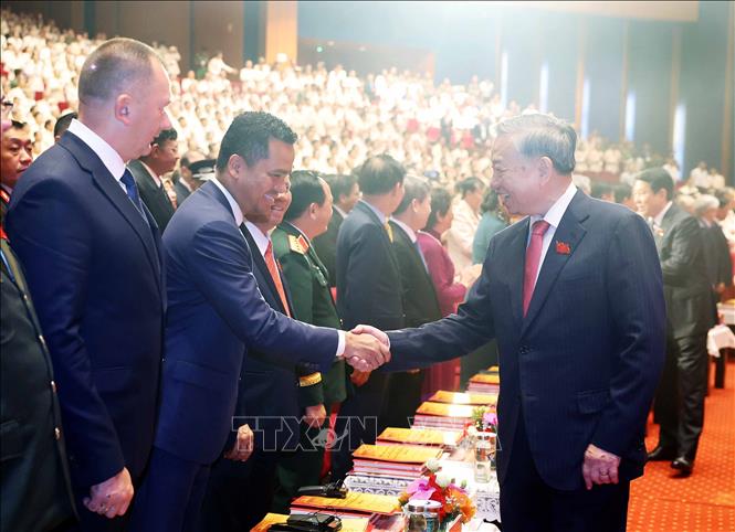 Lãnh đạo Đảng, Nhà nước dự Lễ kỷ niệm 80 năm Ngày truyền thống Công an nhân dân Việt Nam- Ảnh 4.
