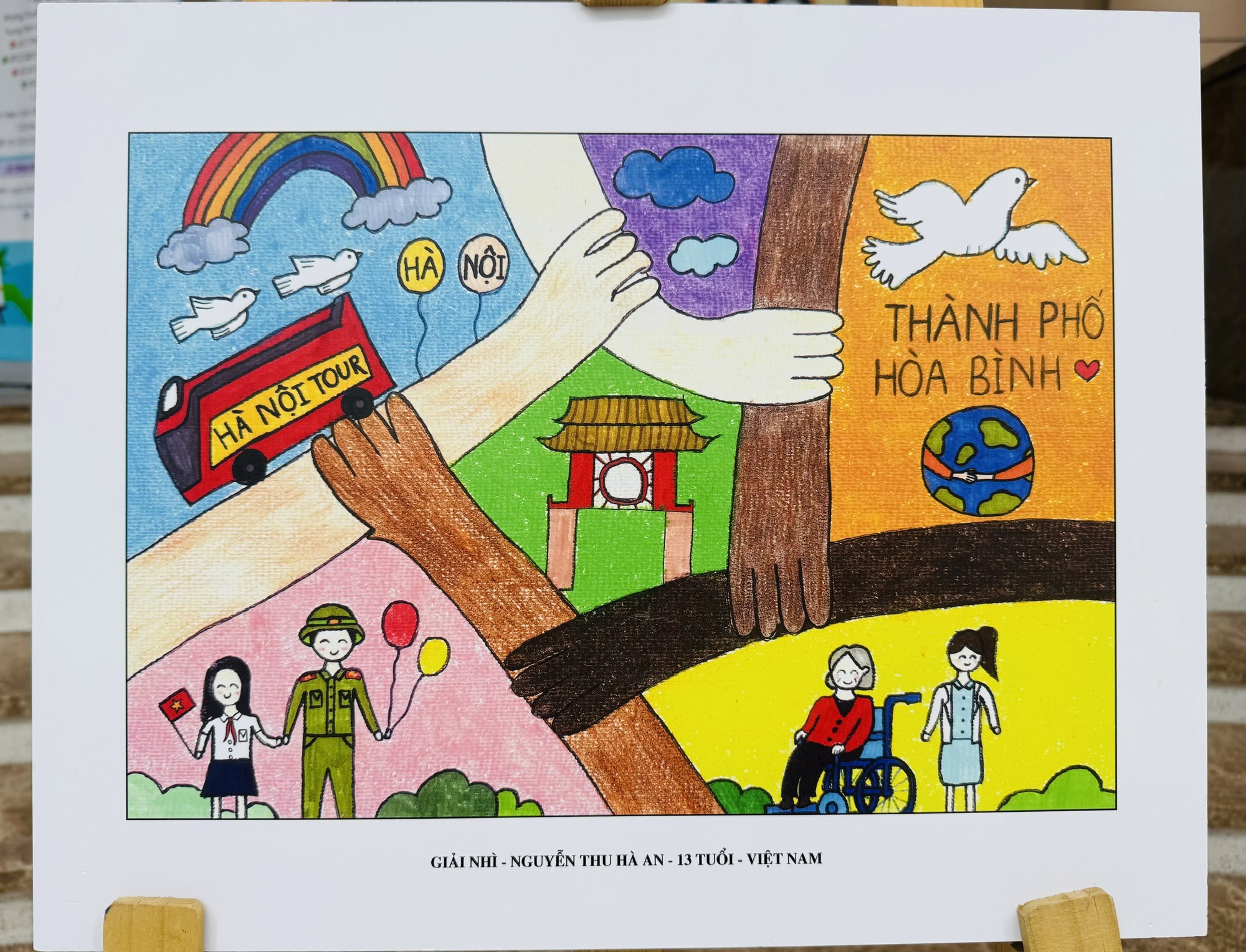 Phát động vẽ tranh thiếu nhi quốc tế “Em yêu Hà Nội - Thành phố vì hòa bình” năm 2025- Ảnh 2.