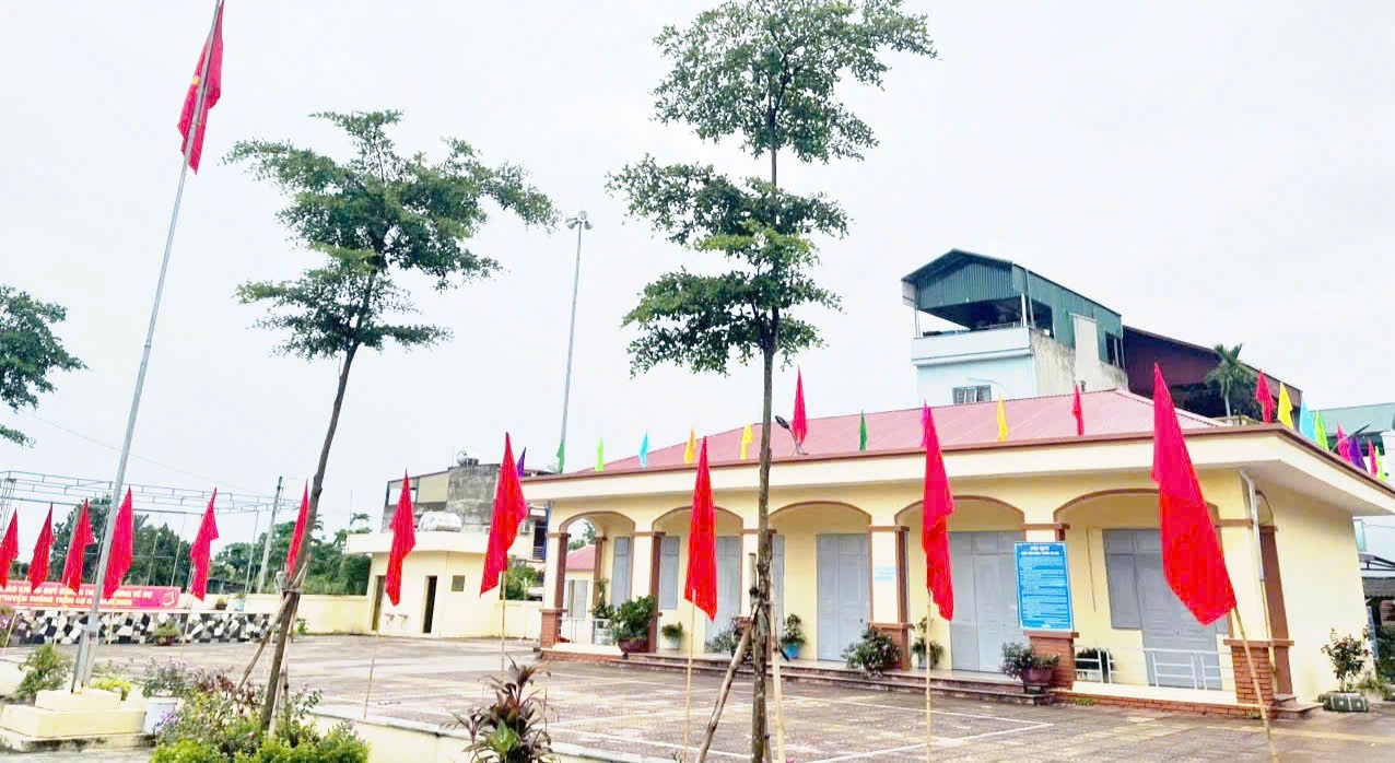 Rực rỡ cờ hoa chào mừng Đại hội Đại biểu Đảng bộ xã Thuận An lần thứ I nhiệm kỳ 2025 - 2030- Ảnh 11.