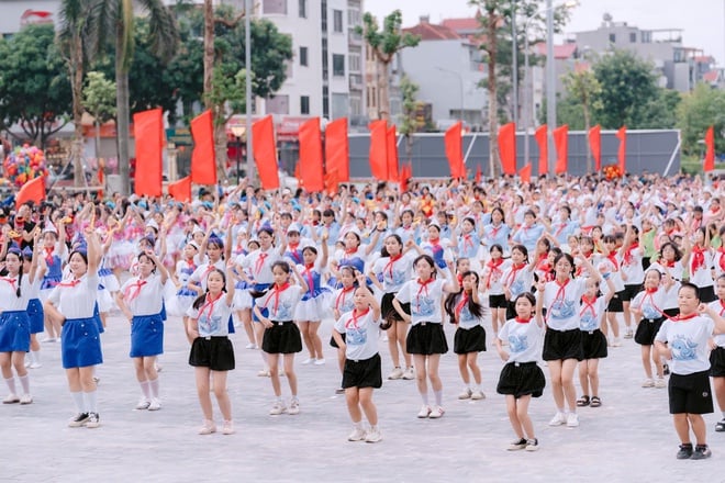 Đông Anh khai mạc Đại hội Thể dục thể thao lần thứ I và Hội trại truyền thống thanh thiếu nhi năm 2025- Ảnh 8.