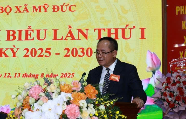 Mỹ Đức đoàn kết vững bước đi lên - một Đảng bộ - một ý chí - một hành động - vì nhân dân phục vụ’- Ảnh 11.