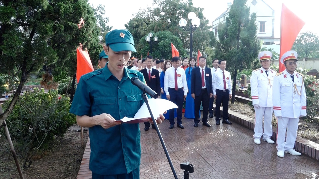 Đại hội đại biểu Đảng bộ xã Hồng Sơn lần thứ Nhất, nhiệm kỳ 2025 -2030: Khơi dậy tiềm năng, vững vàng bước vào kỷ nguyên mới- Ảnh 1.