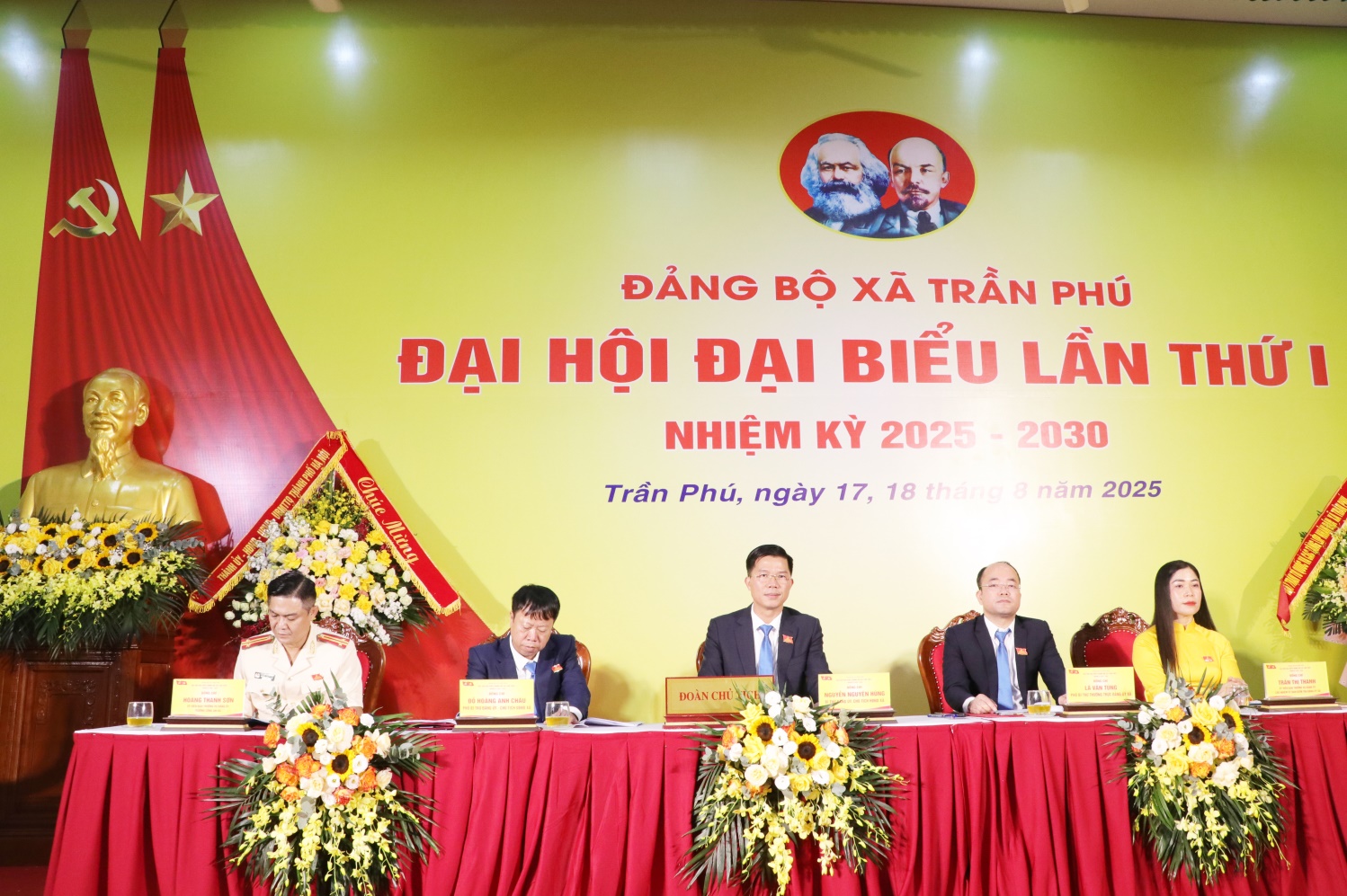 Đại hội đại biểu Đảng bộ xã Trần Phú lần thứ I, nhiệm kỳ 2025-2030 thành công tốt đẹp- Ảnh 5.