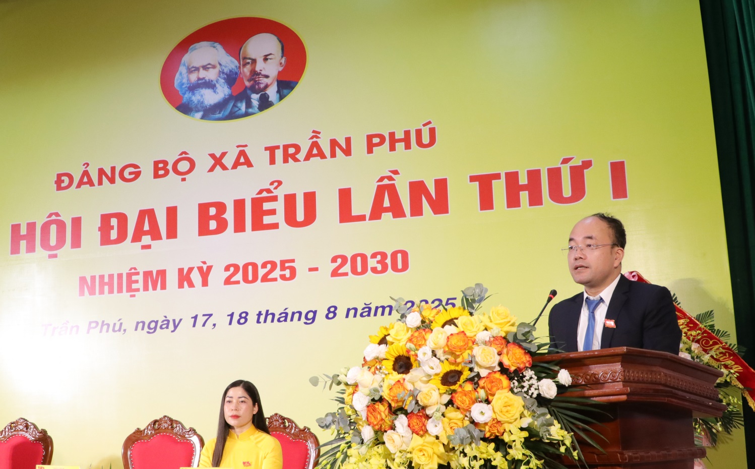 Đại hội đại biểu Đảng bộ xã Trần Phú lần thứ I, nhiệm kỳ 2025-2030 thành công tốt đẹp- Ảnh 6.