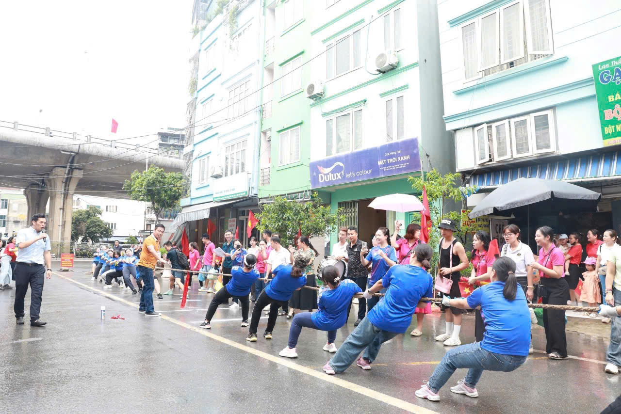 Phường Vĩnh Tuy tổ chức chuỗi các hoạt động Văn hóa - Thể thao chào mừng Đại hội Đảng bộ phường lần thứ I và kỷ niệm 80 năm Quốc khánh nước CHXHCN Việt Nam (2/9/1945-2/9/2025).- Ảnh 8.