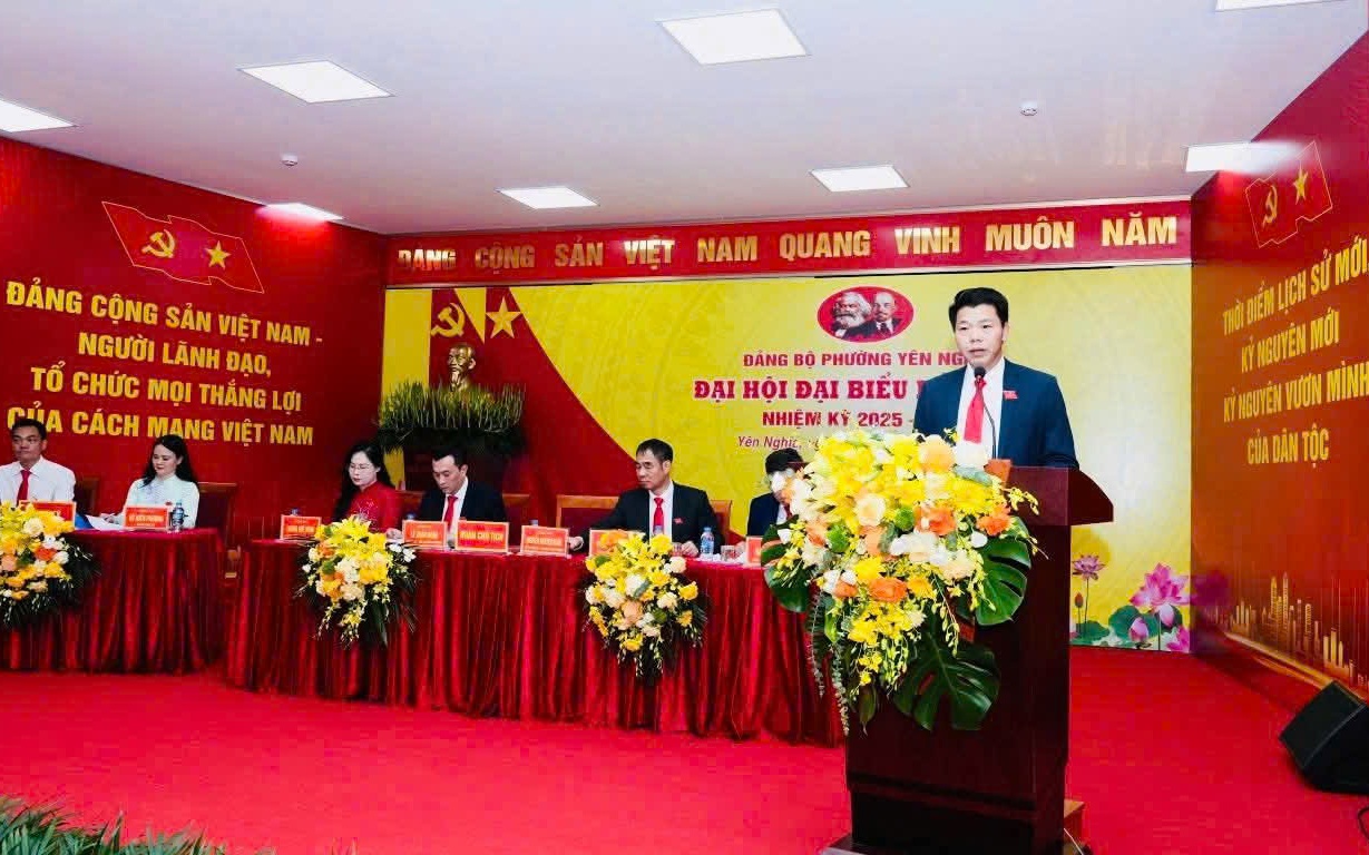 PHIÊN TRÙ BỊ ĐẠI HỘI ĐẠI BIỂU ĐẢNG BỘ PHƯỜNG YÊN NGHĨA LẦN THỨ I, NHIỆM KỲ 2025-2030 ĐÃ HOÀN THÀNH, SẴN SÀNG CHO PHIÊN CHÍNH THỨC