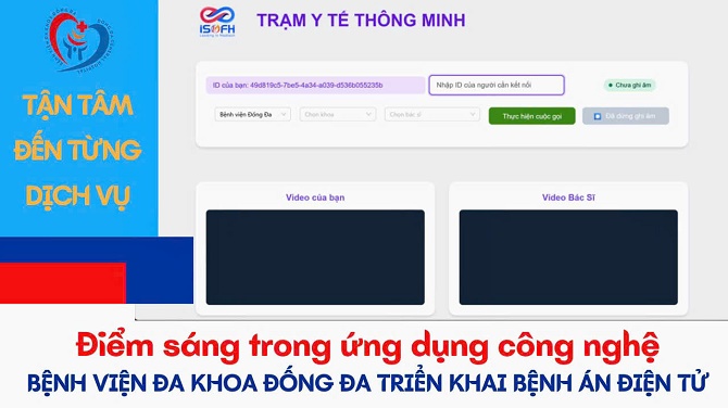 BVĐK Đống Đa tiên phong triển khai trạm y tế thông minh, nâng cao chất lượng khám chữa bệnh- Ảnh 1.