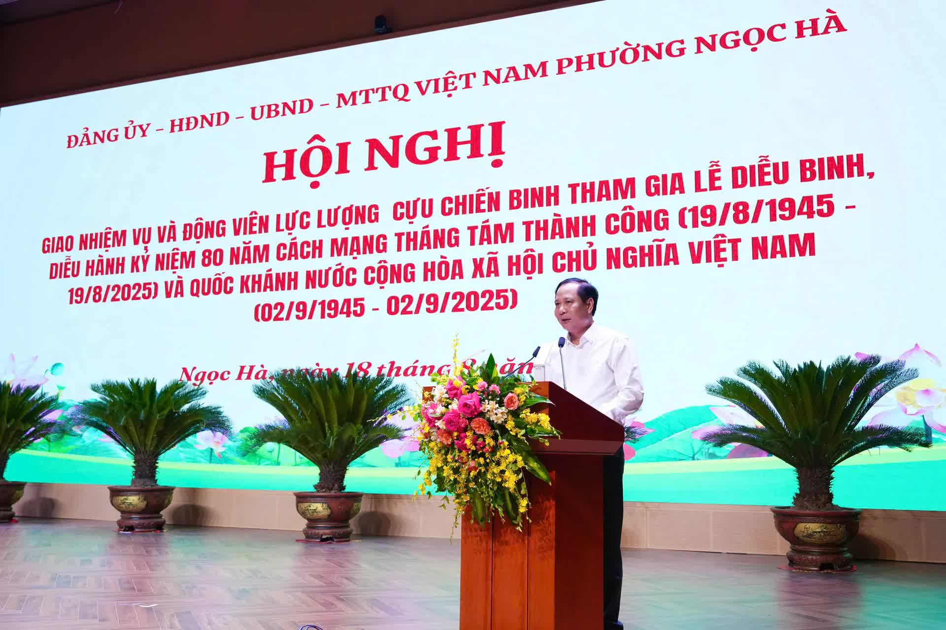 85 cựu chiến binh tiêu biểu phường Ngọc Hà: Vinh dự, tự hào và quyết tâm cho ngày hội lớn của đất nước- Ảnh 5.
