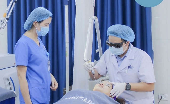 Khoa Da liễu thẩm mỹ, Bệnh viện Da liễu Hà Nội hướng đi mới với nhiều kết quả nổi bật- Ảnh 1.