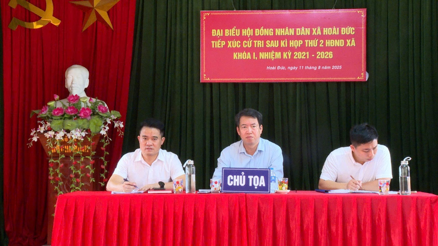 Tin tổng hợp: Đại biểu HĐND xã Hoài Đức tiếp xúc cử tri sau kỳ họp thứ 2 HĐND xã khóa I, nhiệm kỳ 2021-2026- Ảnh 8.