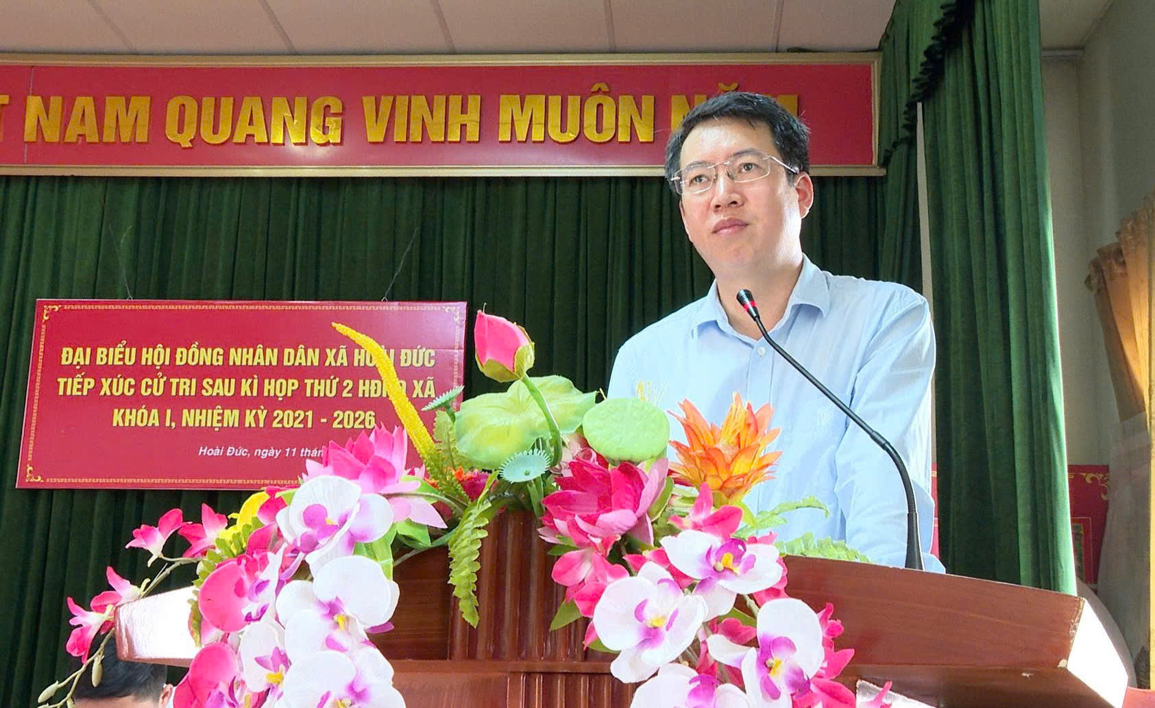 Tin tổng hợp: Đại biểu HĐND xã Hoài Đức tiếp xúc cử tri sau kỳ họp thứ 2 HĐND xã khóa I, nhiệm kỳ 2021-2026- Ảnh 14.