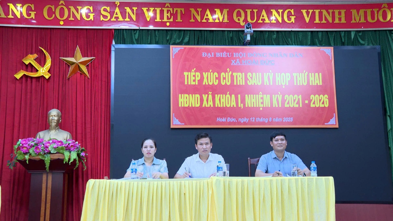 Tin tổng hợp: Đại biểu HĐND xã Hoài Đức tiếp xúc cử tri sau kỳ họp thứ 2 HĐND xã khóa I, nhiệm kỳ 2021-2026- Ảnh 24.