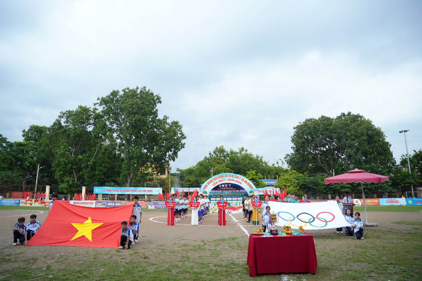 Khai mạc Giải bóng đá nam sân 7&nbsp;xã An Khánh lần thứ I, năm 2025- Ảnh 5.