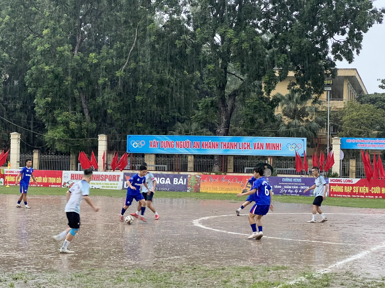 Khai mạc Giải bóng đá nam sân 7&nbsp;xã An Khánh lần thứ I, năm 2025- Ảnh 6.