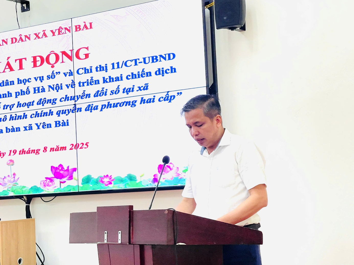 ỦY BAN NHÂN DÂN XÃ YÊN BÀI TỔ CHỨC LỄ PHÁT ĐỘNG HƯỞNG ỨNG PHONG TRÀO “BÌNH DÂN HỌC VỤ SỐ” VÀ TRIỂN KHAI CHIẾN DỊCH 45 NGÀY ĐÊM RA QUÂN HỖ TRỢ HOẠT ĐỘNG CHUYỂN ĐỔI SỐ- Ảnh 7.