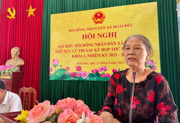 Tin tổng hợp: Đại biểu HĐND xã Hoài Đức tiếp xúc cử tri sau kỳ họp thứ 2 HĐND xã khóa I, nhiệm kỳ 2021-2026- Ảnh 5.