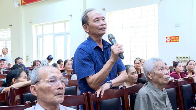 Tin tổng hợp: Đại biểu HĐND xã Hoài Đức tiếp xúc cử tri sau kỳ họp thứ 2 HĐND xã khóa I, nhiệm kỳ 2021-2026- Ảnh 28.